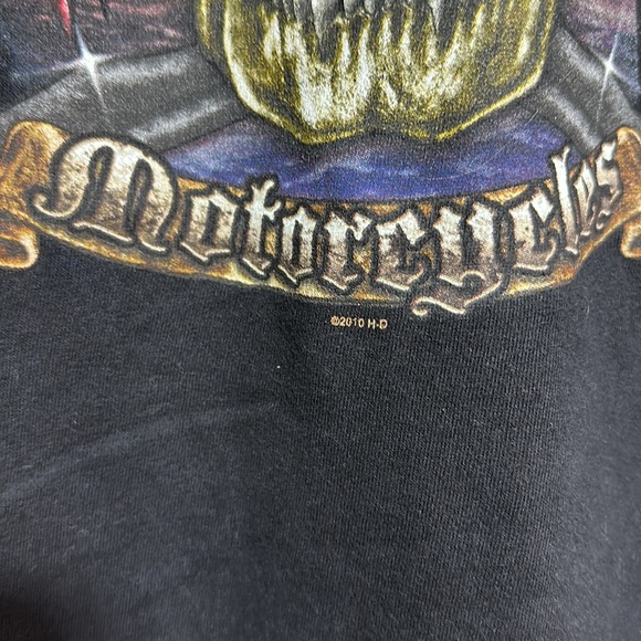 Harley Davidson Orlando Florida 2010 Pirate Skull 3XL Tee Shirt - Picture 3 of 6